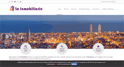 Desktop Screenshot of lainmobiliariabcn.com